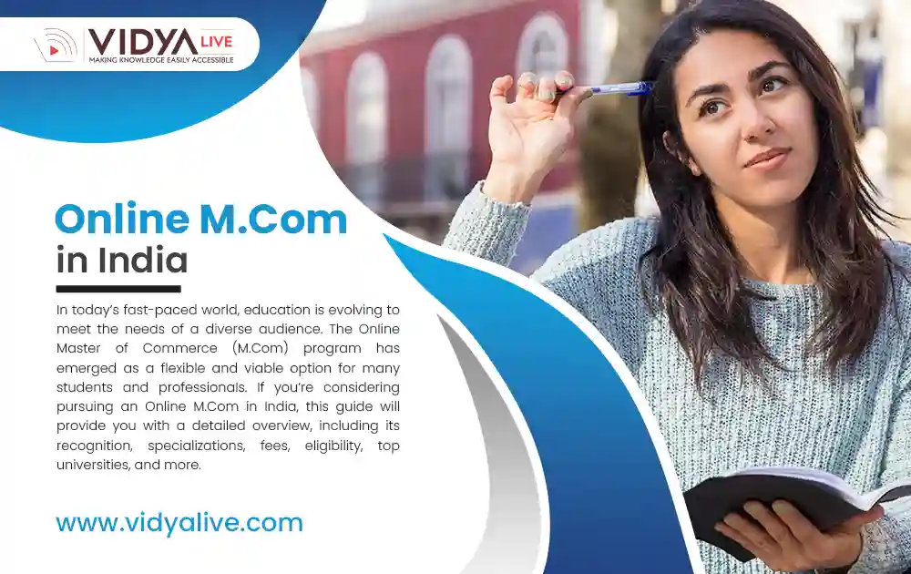 Online M.Com in India