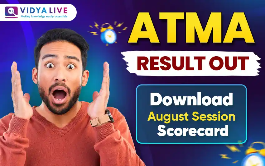 ATMA Result 2026 Out: Download August Session Scorecard