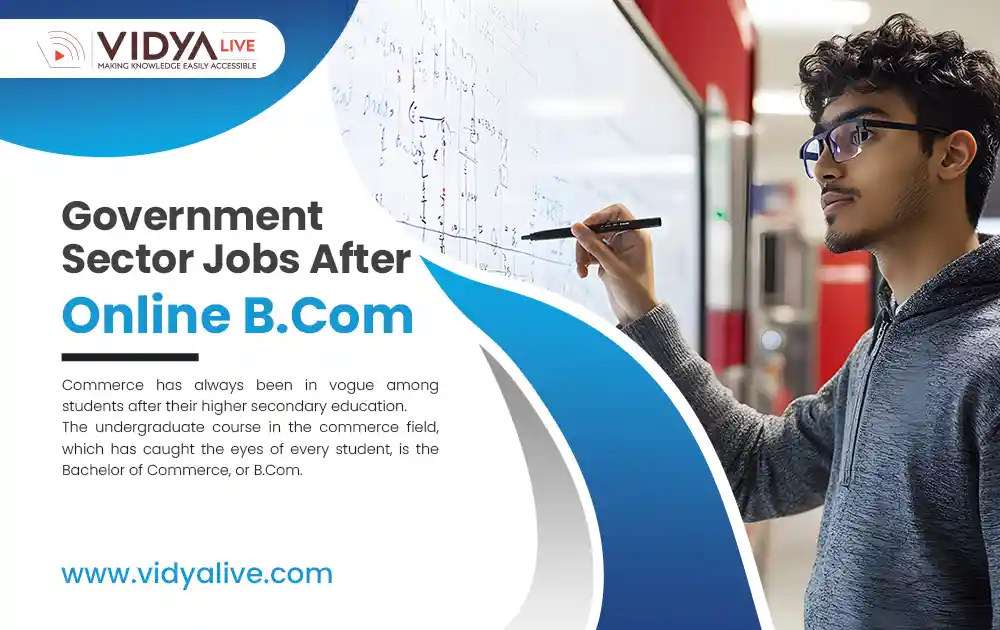 Government Sector Jobs After Online B.Com