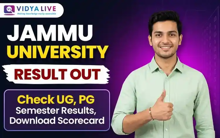 Jammu University Result 2026 out – Check UG, PG Semester Results, Download Scorecard