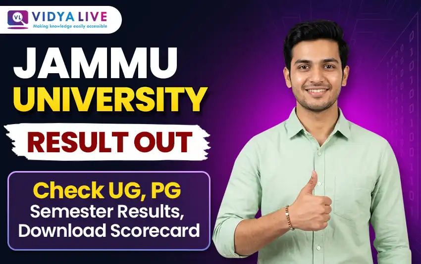 Jammu University Result 2026 out – Check UG, PG Semester Results, Download Scorecard