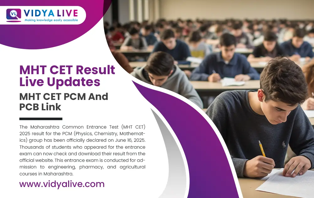 MHT CET Result Live Updates MHT CET PCM And PCB Link