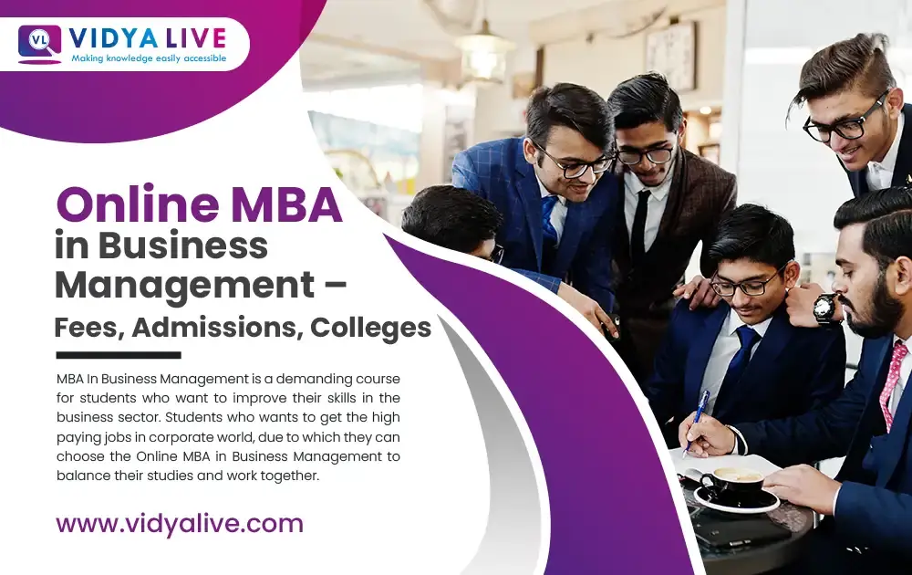 Online MBA in Business Management – Fees, Admissions, Colleges