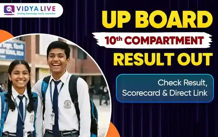 UP Board 10th Compartment Result 2026 Out – Check Result, Scorecard & Direct Link  from vidyalive